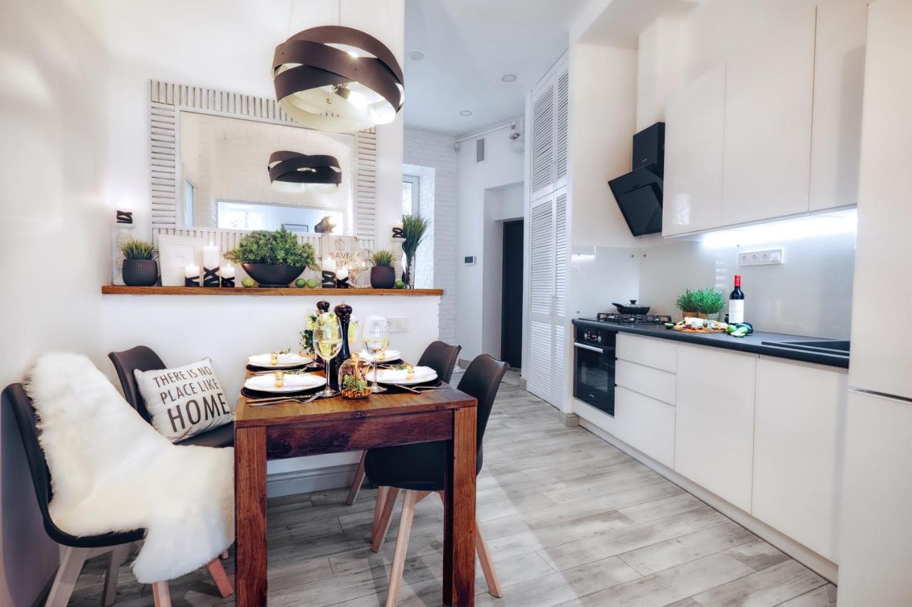 Scandinavian Style Of Lux Apartments In 리비프 외부 사진