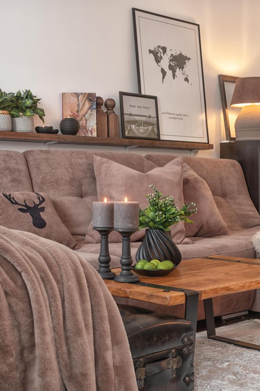 Scandinavian Style Of Lux Apartments In 리비프 외부 사진