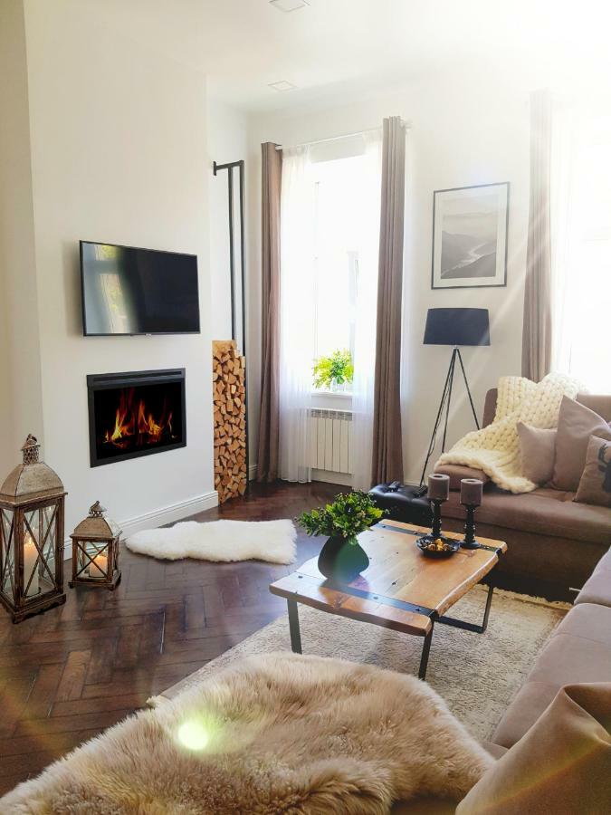 Scandinavian Style Of Lux Apartments In 리비프 외부 사진